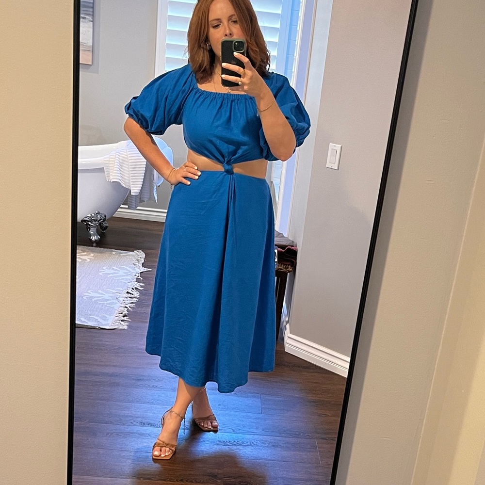 FARM Rio Blue Dress